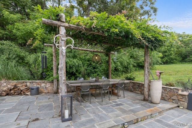 547 River Rd, Manakin Sabot, VA 23103 - view of patio / terrace with outdoor dining space