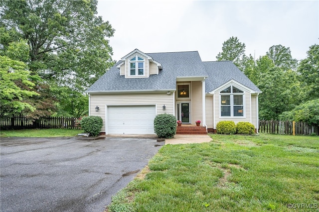 16397 Goshen Rd, Montpelier, VA 23192 - view of front of home with asphalt driveway, a shingled roof, and a garage