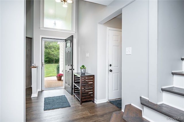 16397 Goshen Rd, Montpelier, VA 23192 - entryway with wood finished floors and baseboards