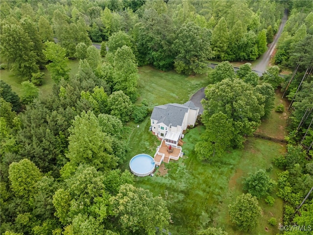 16397 Goshen Rd, Montpelier, VA 23192 - aerial view of property and surrounding area with a forest