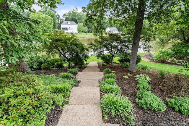 9085 Winter Spring Dr, Mechanicsville, VA 23116 - view of yard with a water view