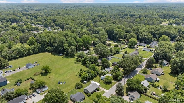 1311 Dinwiddie Ave, Hopewell, VA 23860 - aerial view of property's location with a forest