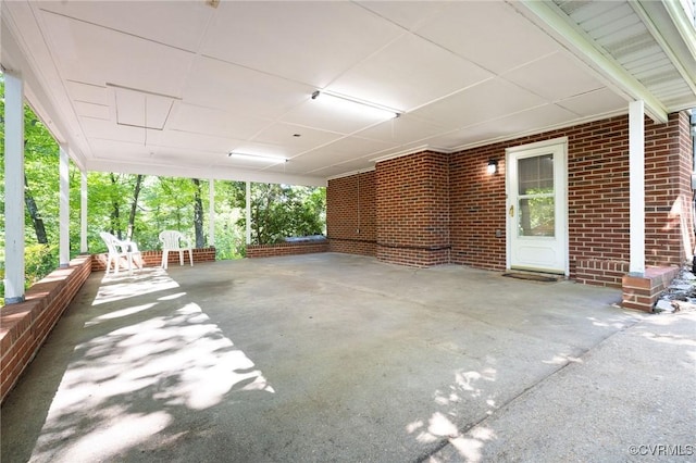6495 Robin Way, Mechanicsville, VA 23111 - view of patio featuring an attached carport
