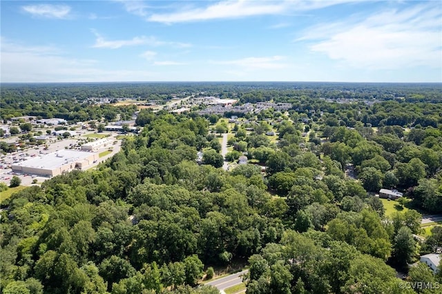 6495 Robin Way, Mechanicsville, VA 23111 - drone / aerial view of a heavily wooded area