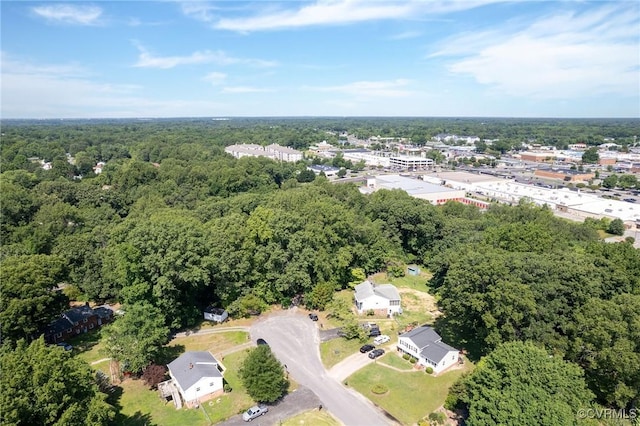 6495 Robin Way, Mechanicsville, VA 23111 - aerial overview of property's location featuring a heavily wooded area