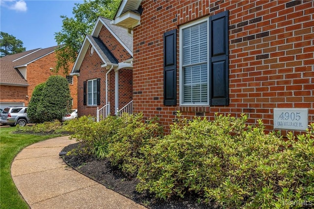 4905 Old Millrace Pl, Glen Allen, VA 23059 - doorway to property featuring brick siding