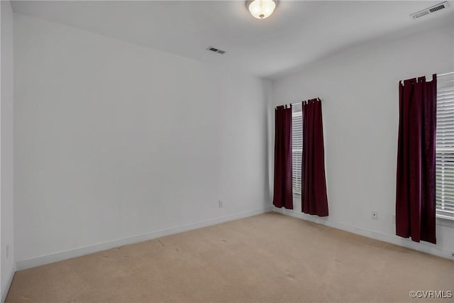 4905 Old Millrace Pl, Glen Allen, VA 23059 - spare room featuring light carpet and baseboards