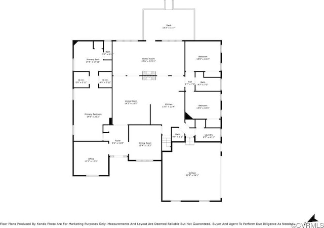 4905 Old Millrace Pl, Glen Allen, VA 23059 - room layout