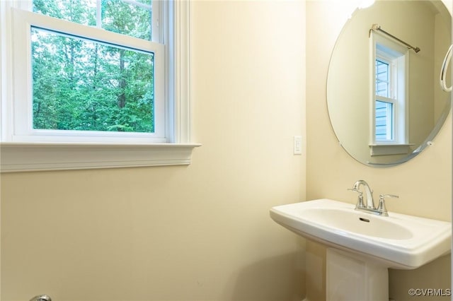 207 Eliza Ln, Aylett, VA 23009 - bathroom with healthy amount of natural light and a sink
