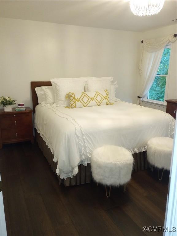1412 Pritchard Ter, Chesterfield, VA 23235 - bedroom with dark wood-type flooring