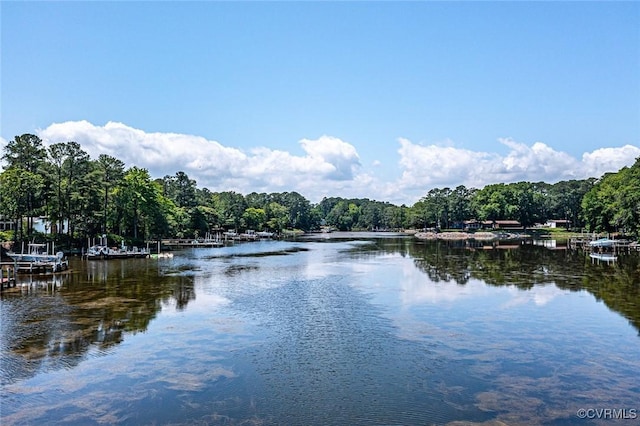 431 Ships Row, Montross, VA 22520 - water view featuring a forest