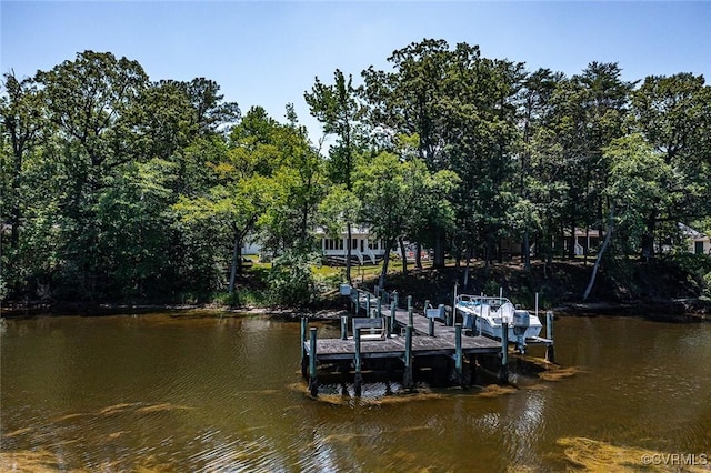 431 Ships Row, Montross, VA 22520 - dock featuring a water view