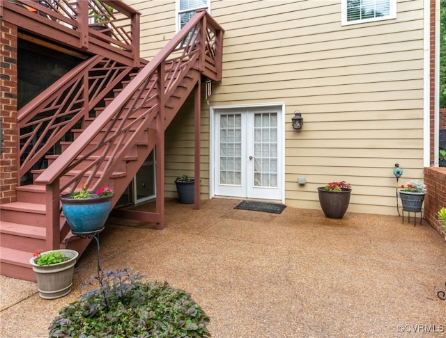 2220 French Hill Ter, Powhatan, VA 23139 - property entrance with a patio area