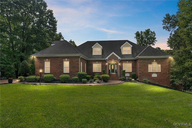2220 French Hill Ter, Powhatan, VA 23139 - traditional home with brick siding and a lawn