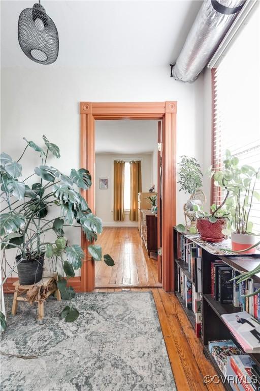 430 S Pine St, Richmond, VA 23220 - corridor with hardwood / wood-style flooring