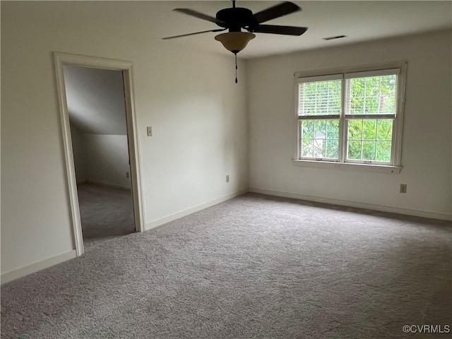 8172 Dunfee Ln, Mechanicsville, VA 23111 - carpeted empty room with a ceiling fan and baseboards