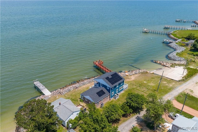 154 Riverside Dr, Deltaville, VA 23043 - drone / aerial view of a nearby body of water