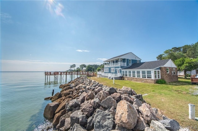 154 Riverside Dr, Deltaville, VA 23043 - water view