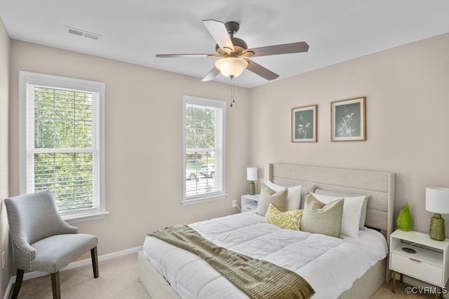 14825 Windjammer Dr, Midlothian, VA 23112 - bedroom featuring carpet and ceiling fan