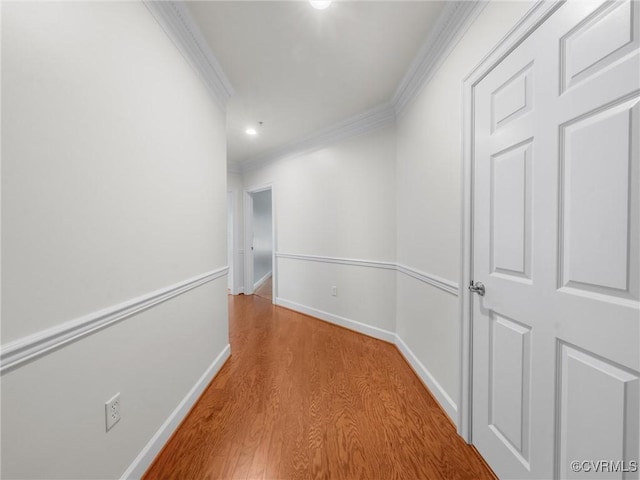 5241 Monument Ave Unit 2A, Henrico, VA 23226 - hall with crown molding and wood finished floors