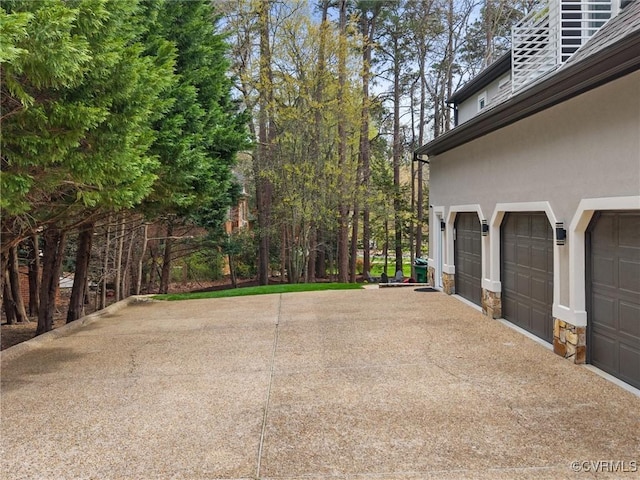 11507 Barrington Bridge Ter, Henrico, VA 23233 - garage with driveway