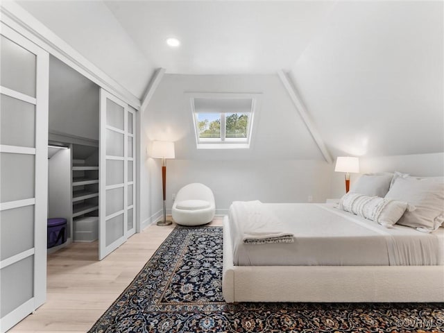 11507 Barrington Bridge Ter, Henrico, VA 23233 - bedroom featuring wood finished floors and lofted ceiling