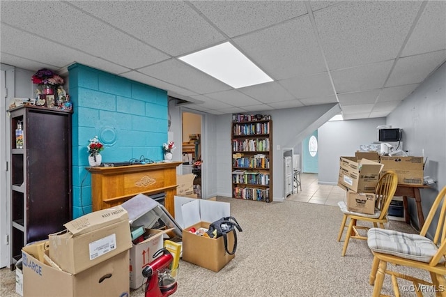 725 Transco Rd, Scottsville, VA 24590 - carpeted office space featuring a drop ceiling