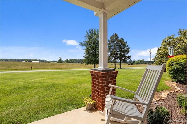 725 Transco Rd, Scottsville, VA 24590 - view of grassy yard with a view of countryside