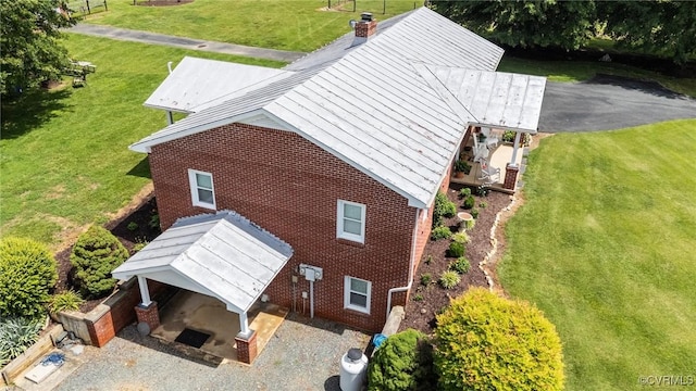 725 Transco Rd, Scottsville, VA 24590 - aerial view of property and surrounding area