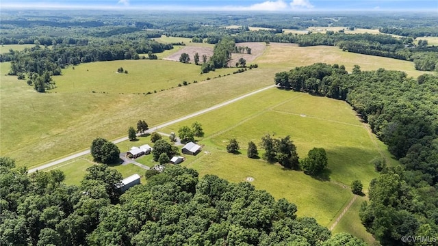 725 Transco Rd, Scottsville, VA 24590 - aerial view of sparsely populated area