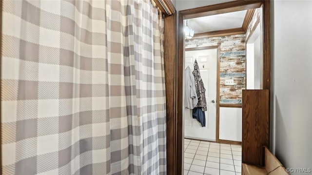 3913 Terjo Ln, Chester, VA 23831 - full bath featuring tile patterned floors and ornamental molding