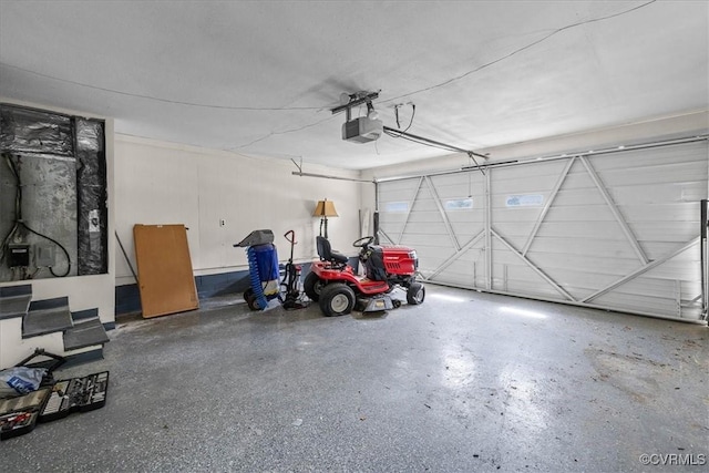 807 N Ave, Hopewell, VA 23860 - garage with a garage door opener