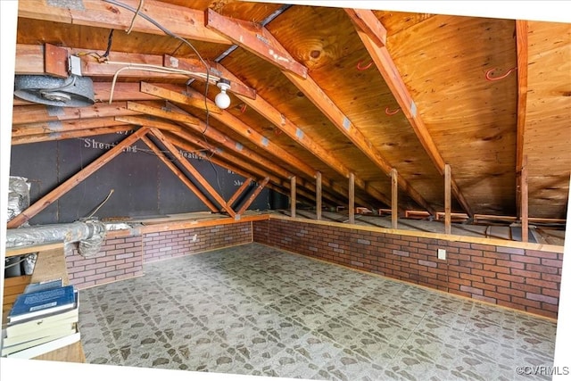 807 N Ave, Hopewell, VA 23860 - view of unfinished attic