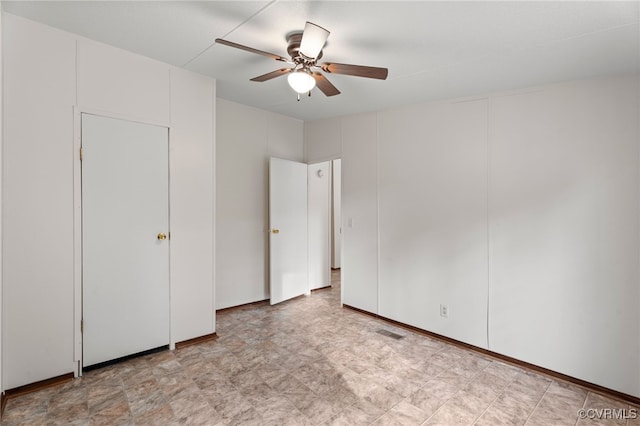 1426 Rolling Acres Rd, Emporia, VA 23847 - unfurnished bedroom with ceiling fan