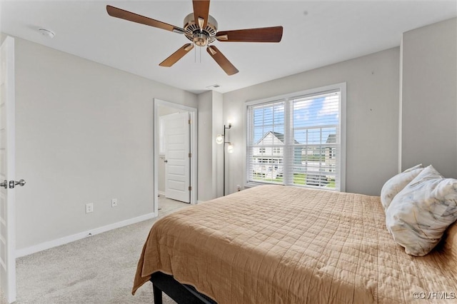 3821 Meridian Ave, Richmond, VA 23234 - carpeted bedroom featuring baseboards and ceiling fan