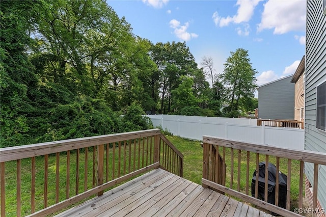 3821 Meridian Ave, Richmond, VA 23234 - view of deck