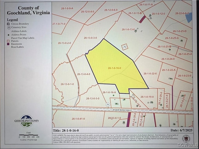 0 River Rd W, Goochland, VA 23063