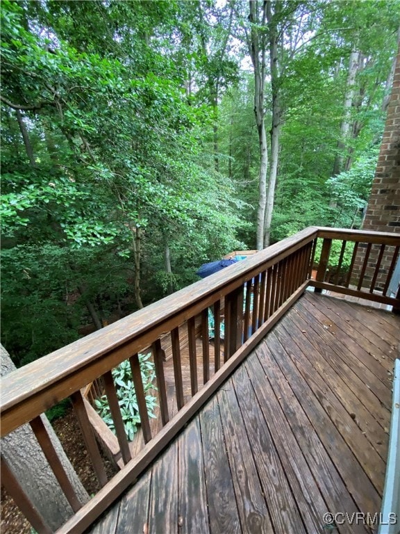 1849 Duke Of Gloucester St, Colonial Heights, VA 23834 - view of wooden deck