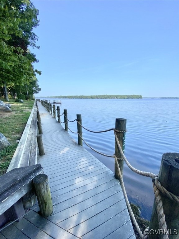 14000 Shady Pointe Ct, Midlothian, VA 23112 - dock area with a water view
