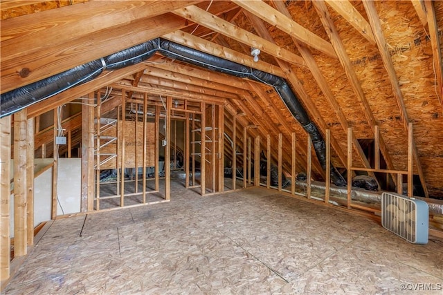 14000 Shady Pointe Ct, Midlothian, VA 23112 - view of unfinished attic