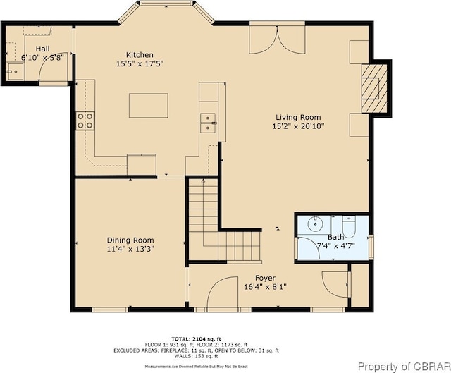 2024 Sarahs Cove Dr, Gloucester, VA 23072 - view of room layout