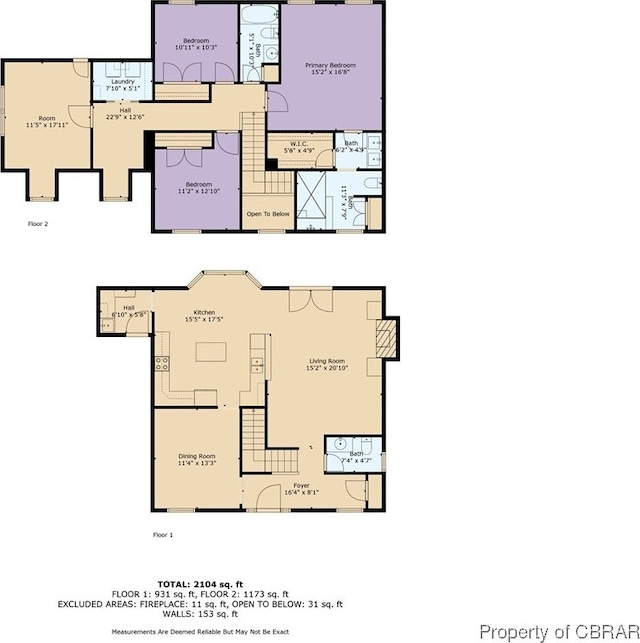 2024 Sarahs Cove Dr, Gloucester, VA 23072 - view of home floor plan