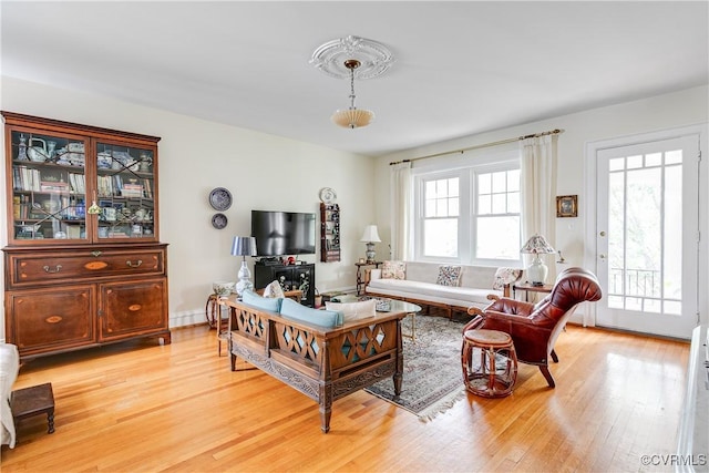 3029 Monument Ave Unit U6, Richmond, VA 23221 - living room with light wood finished floors
