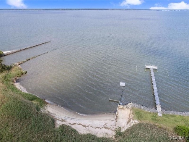 135 Trudie Dr, Center Cross, VA 22437 - bird's eye view of a nearby body of water
