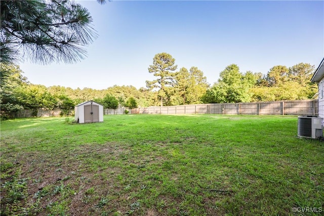 18517 Depot Rd, Mc Kenney, VA 23872 - fenced backyard featuring a shed