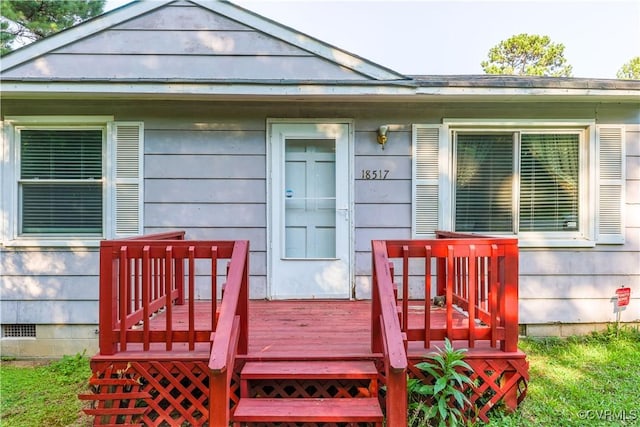 18517 Depot Rd, Mc Kenney, VA 23872 - view of deck