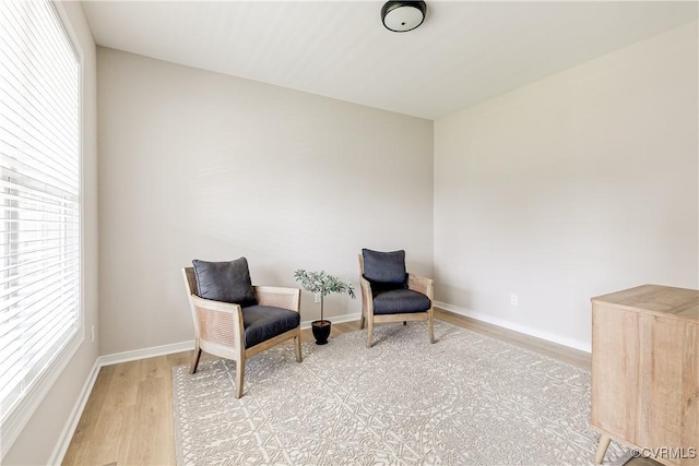16300 Cambian Ln, Chesterfield, VA 23832 - sitting room featuring light wood finished floors, plenty of natural light, and baseboards