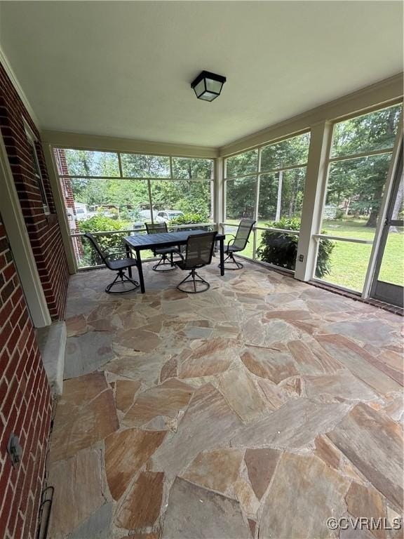 5055 Edgemere Blvd, North Chesterfield, VA 23234 - sunroom / solarium with outdoor dining space