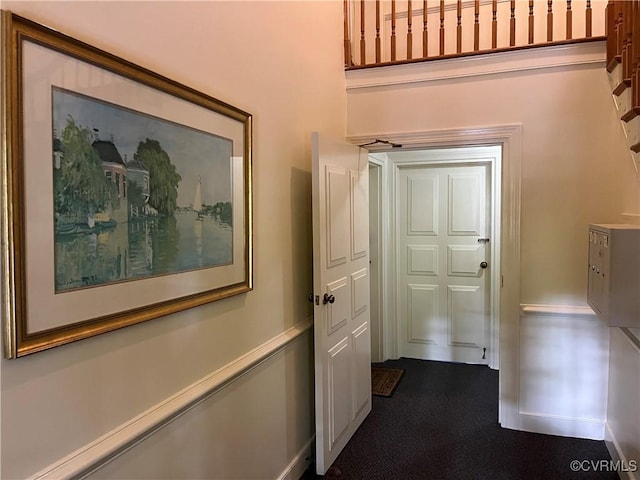 1184 Jamestown Rd Unit 19, Williamsburg, VA 23185 - hallway with baseboards