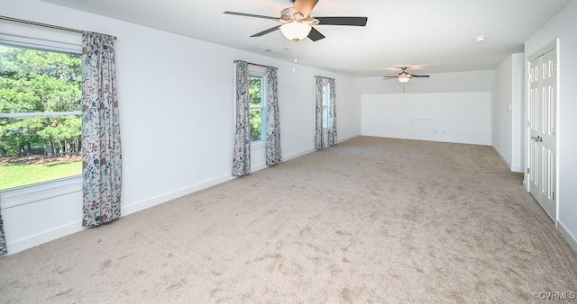 1037 Berryhill Rd, Henrico, VA 23231 - empty room with carpet and ceiling fan